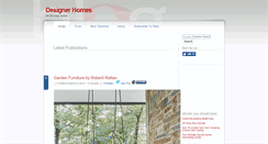 Desktop Screenshot of designerhomez.com